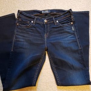 Silver Jeans Suki Mid Straight Jeans